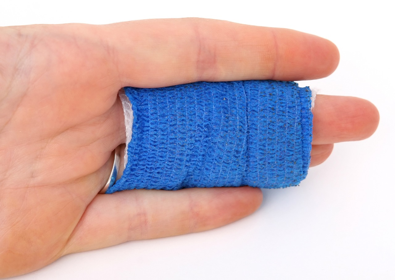 Bandaged Fingers