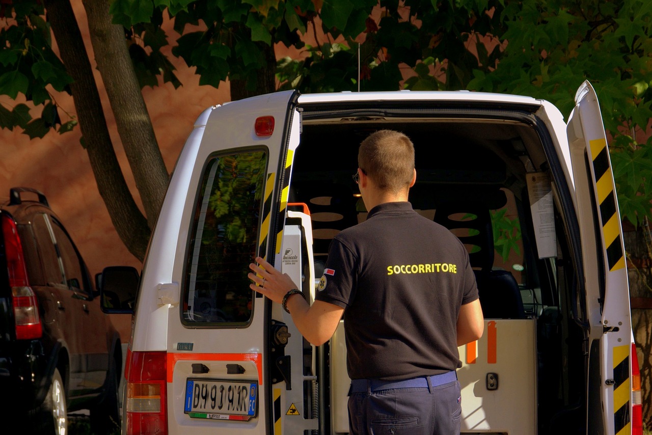Ambulance and Driver
