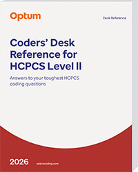 Coders' Desk Reference for HCPCS 2026 Book Cover