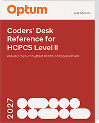 Coders' Desk Reference for HCPCS 2027 Book Cover